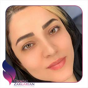 آموزش هاشور ابرو