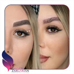 ابرو هاشور دخترانه