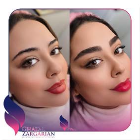 ابرو هاشور شده