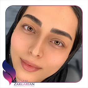 تاتو ابرو هاشور