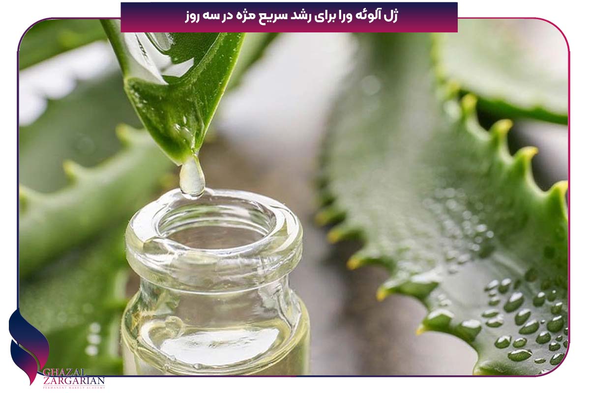 رشد مژه