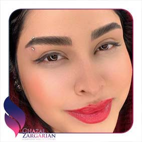 مدل ابرو هاشور جدید