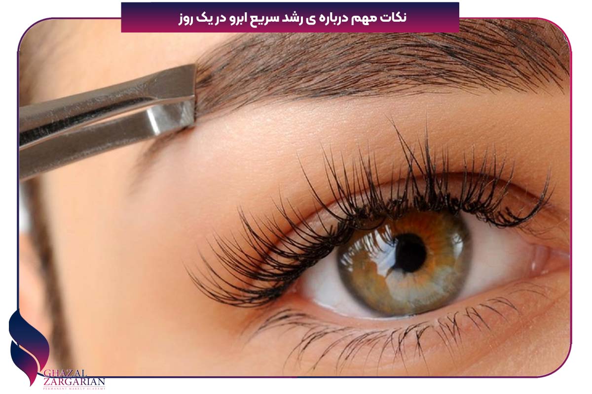 نحوه ی استفاده از قرص ال دی برای رشد ابرو