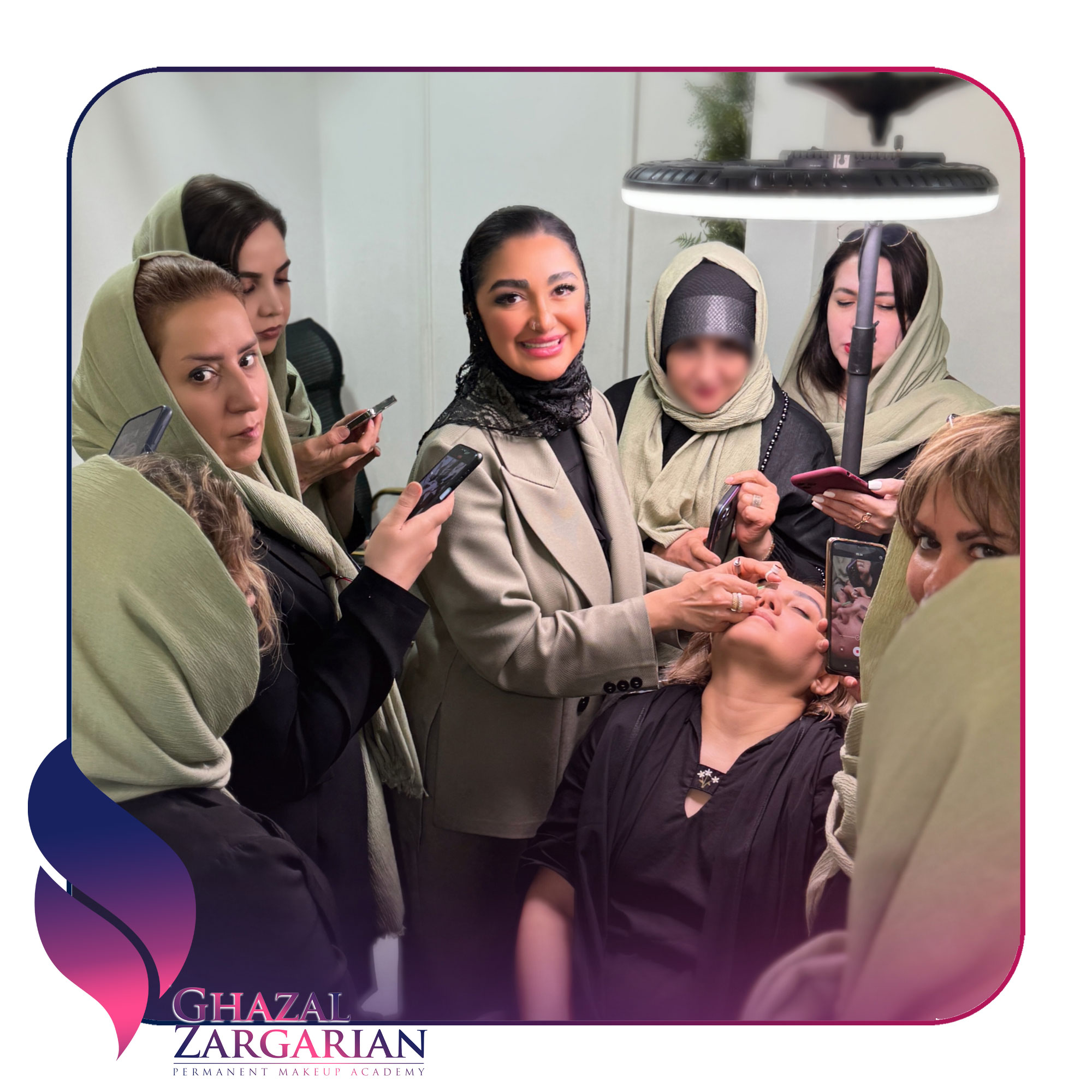 اموزش تصویری فیبروز ابرو از صفر تا صد