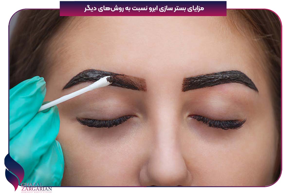 مزایای زیرسازی و بسترسازی ابرو