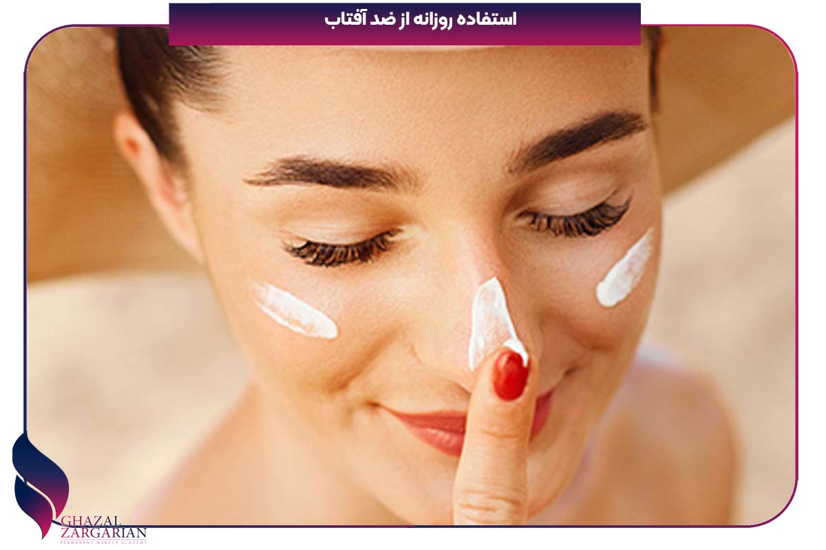 پوسته شدن پوست صورت